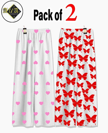 pack of 2 Mini heart & Butterfly trouser 3