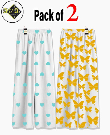 pack of 2 Mini heart & Butterfly trouser 3