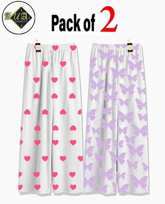 pack of 2 Mini heart & Butterfly trouser 1