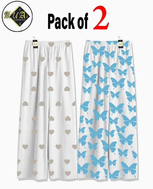 pack of 2 Mini heart & Butterfly trouser 2