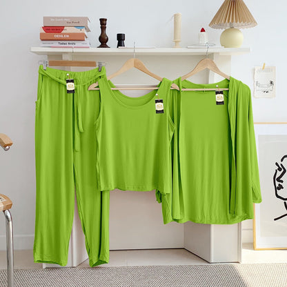 LADIES NIGHT SUIT

3 Pieces Inner Gawn + Trouser