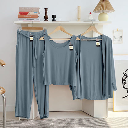LADIES NIGHT SUIT

3 Pieces Inner Gawn + Trouser